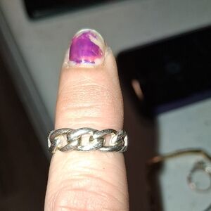 Silver Chain Ring